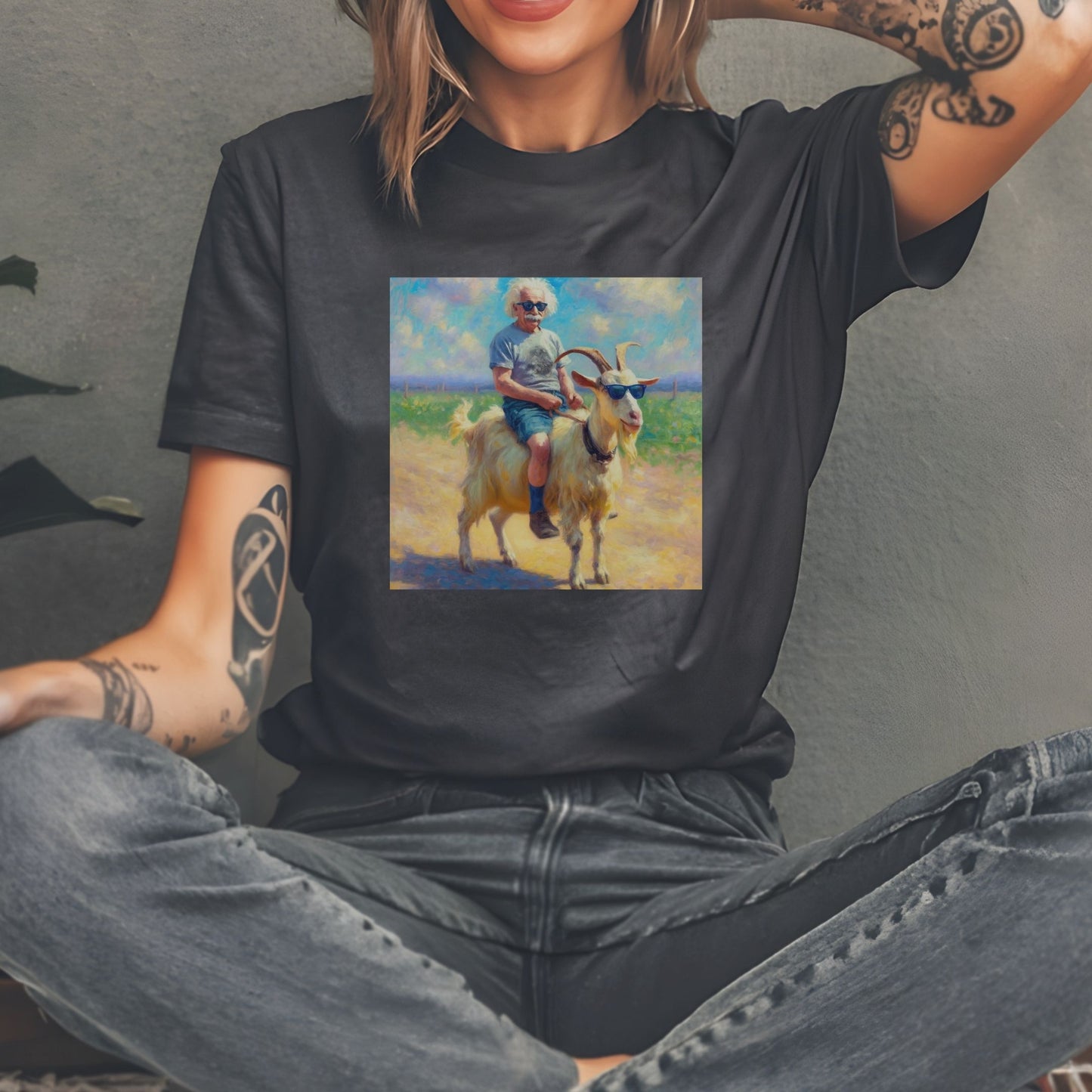Einstein & His Steed T-shirt
