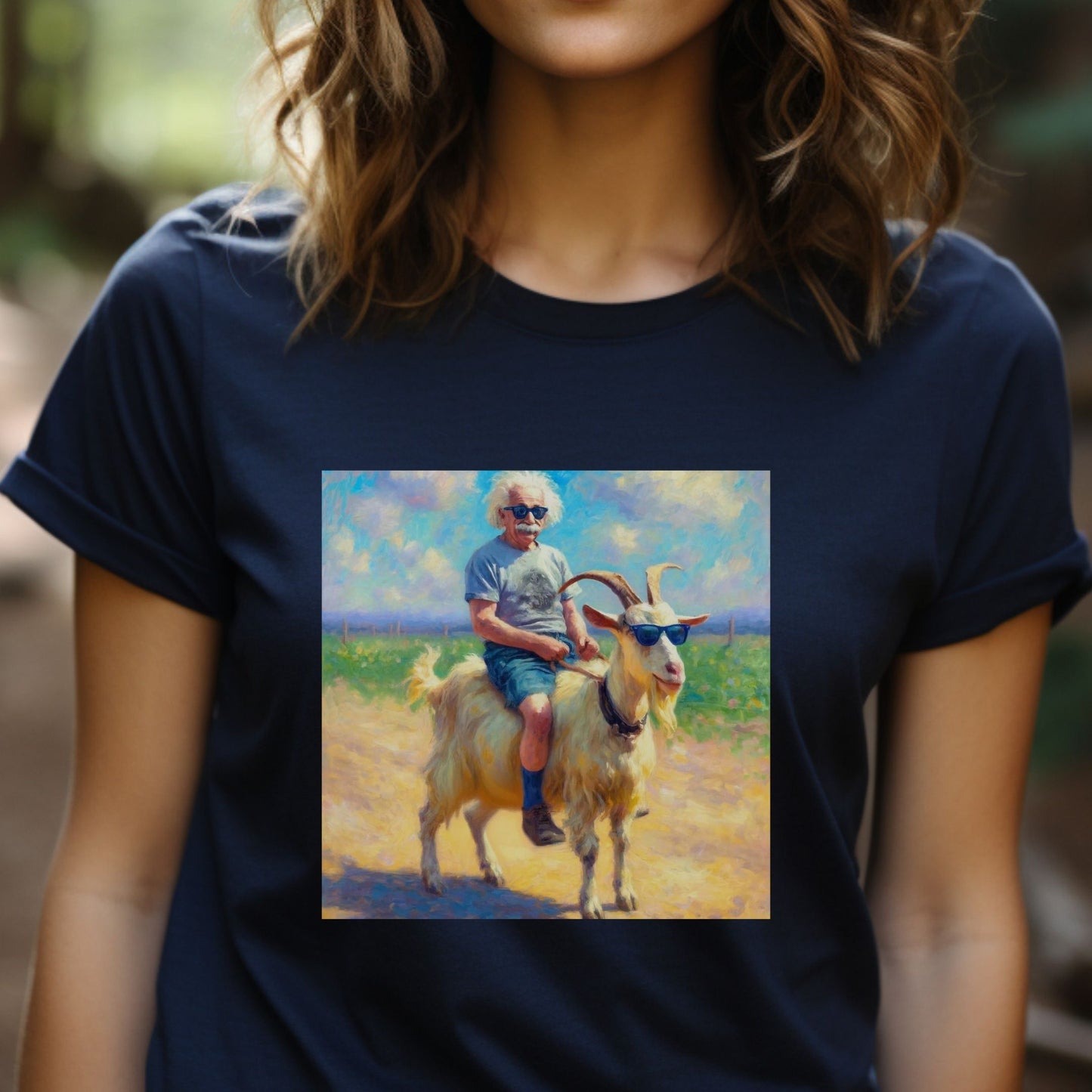 Einstein & His Steed T-shirt