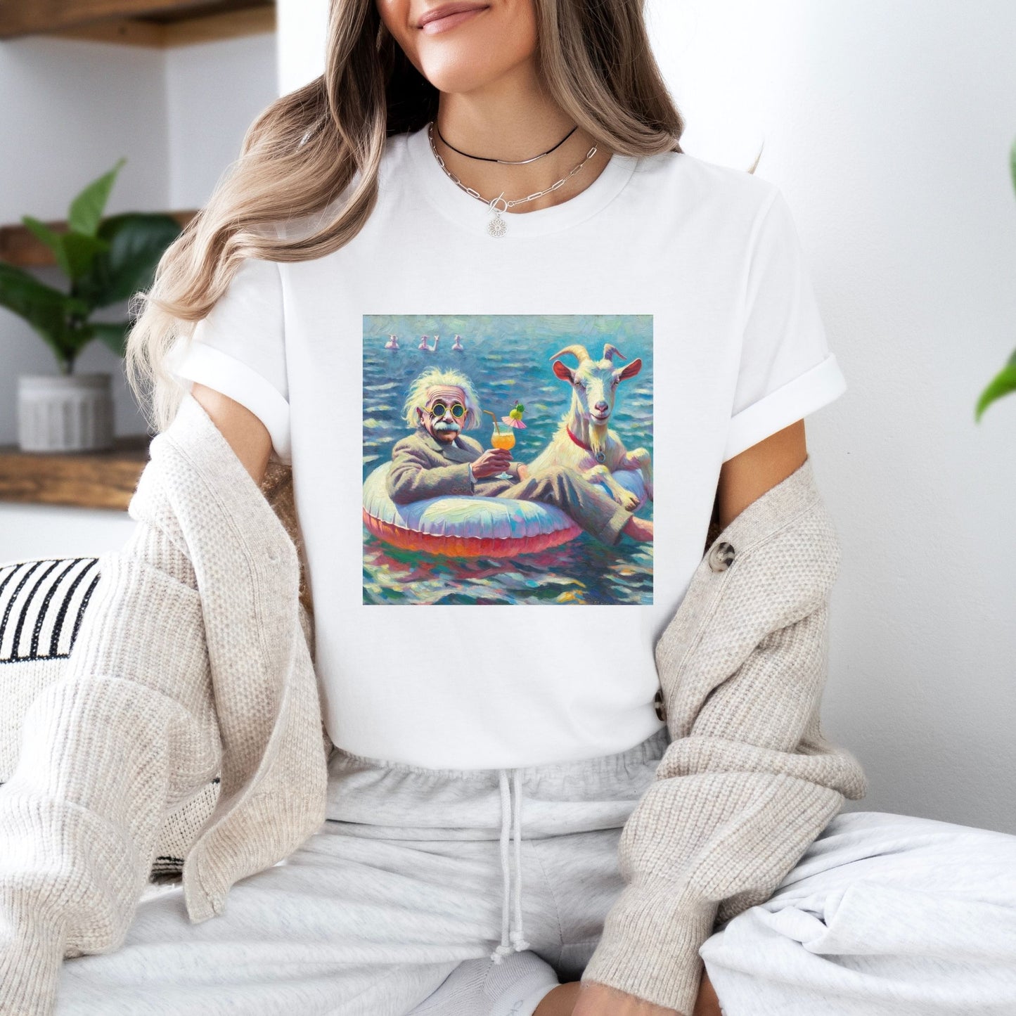 Formal Floatin Einstein T-shirt