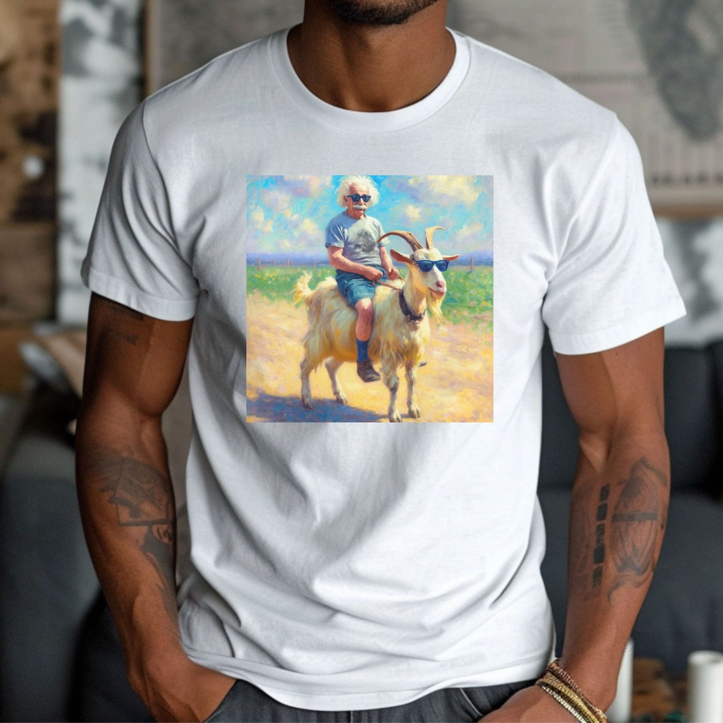 Einstein & His Steed T-shirt
