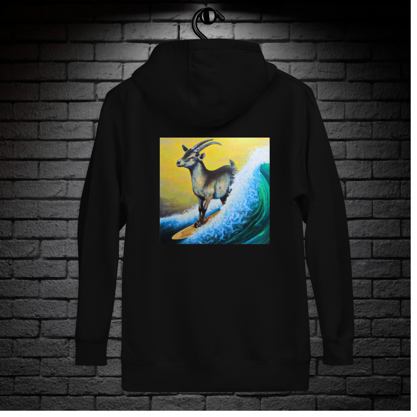 Surfin Goat Hoodie