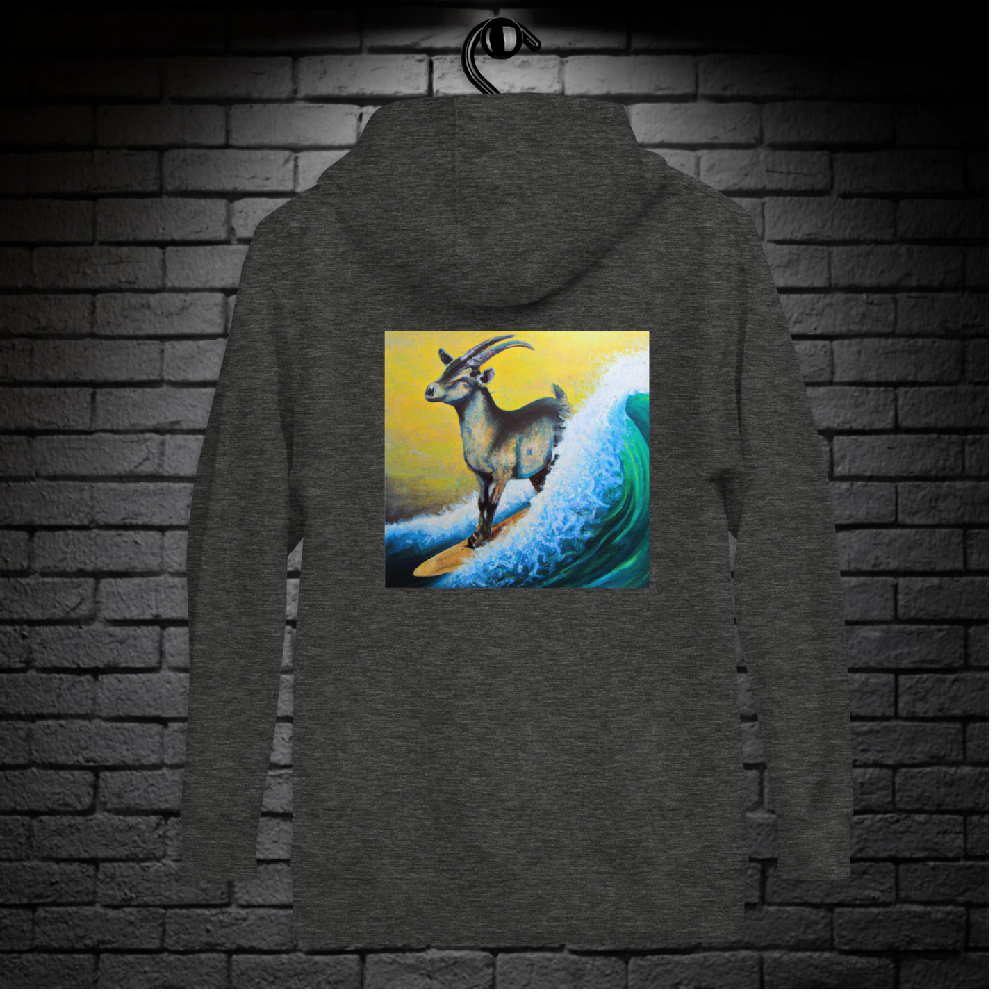 Surfin Goat Hoodie