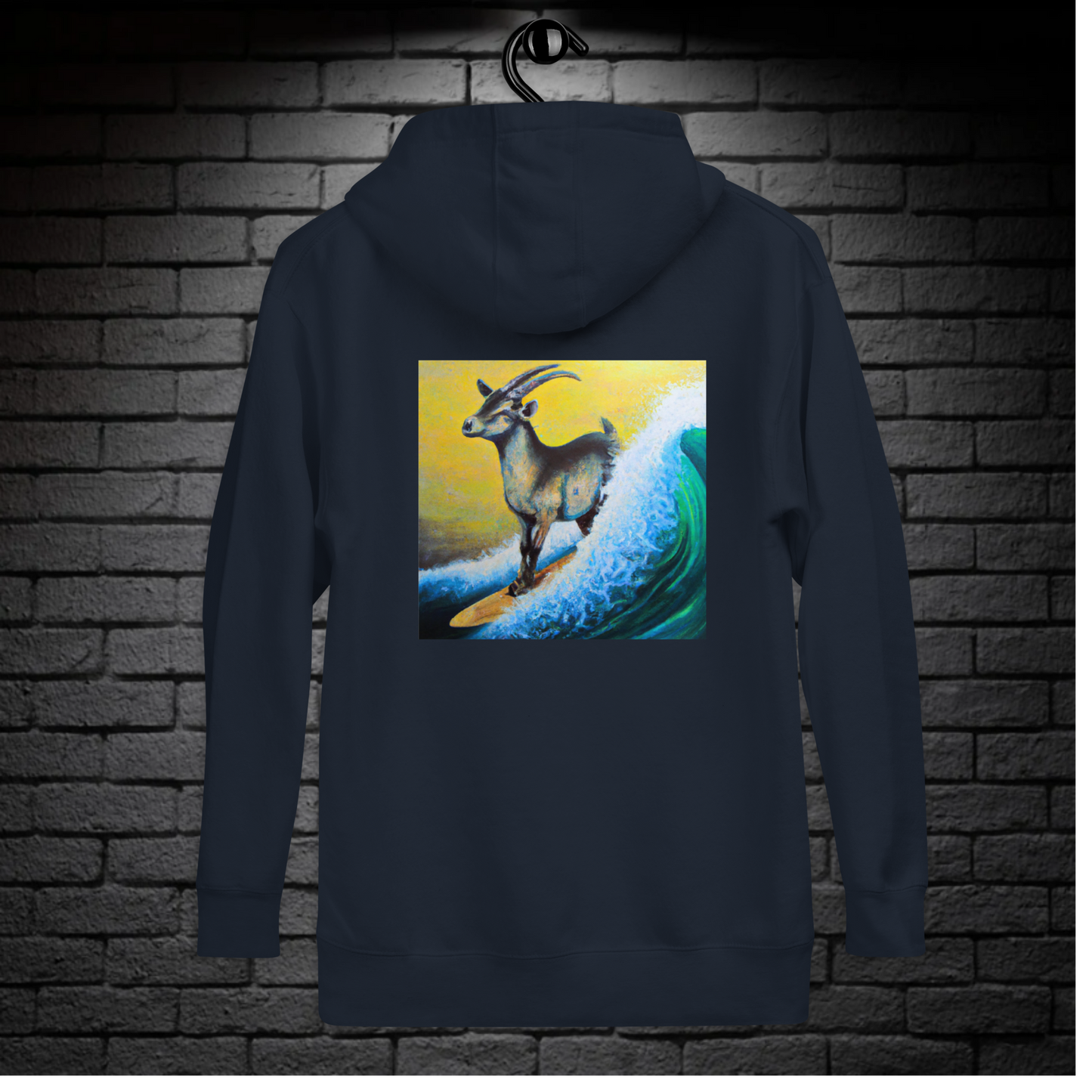Surfin Goat Hoodie