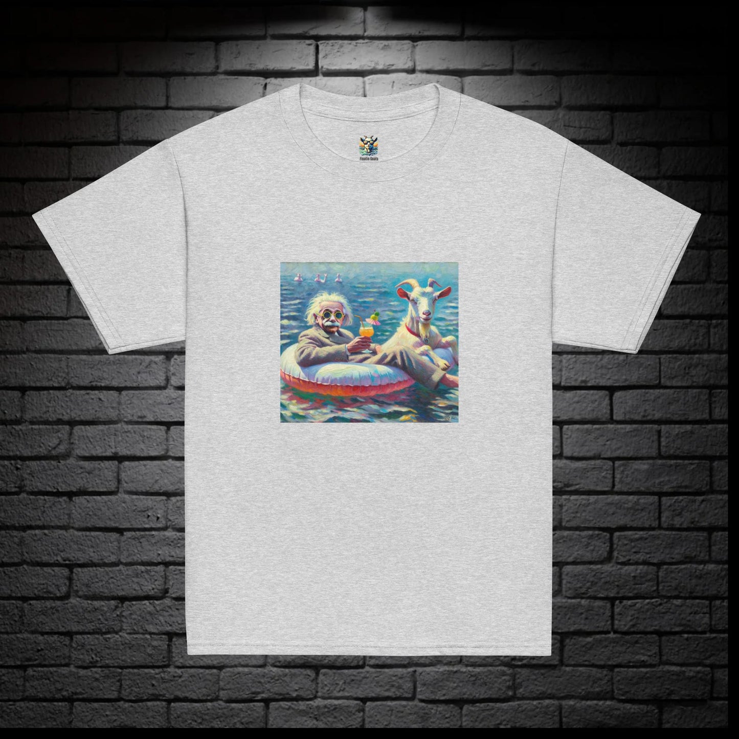 Formal Floatin Einstein Kids T-shirt