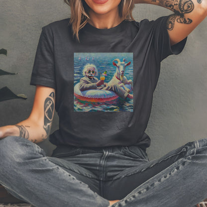 Formal Floatin Einstein T-shirt