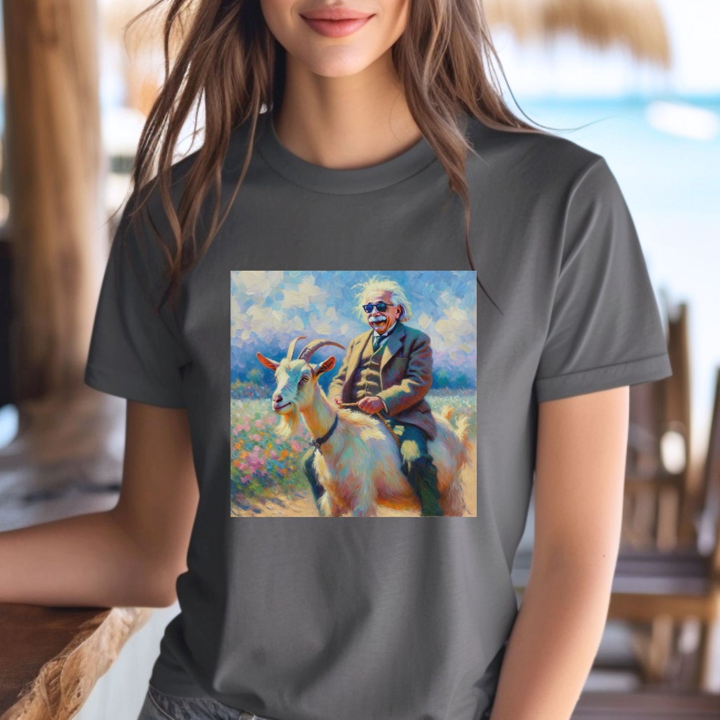 Formal Einstein & His Steed T-shirt