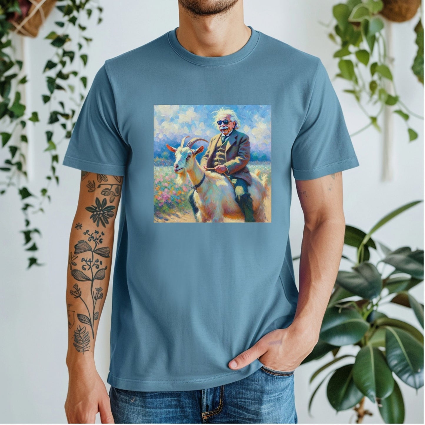 Formal Einstein & His Steed T-shirt