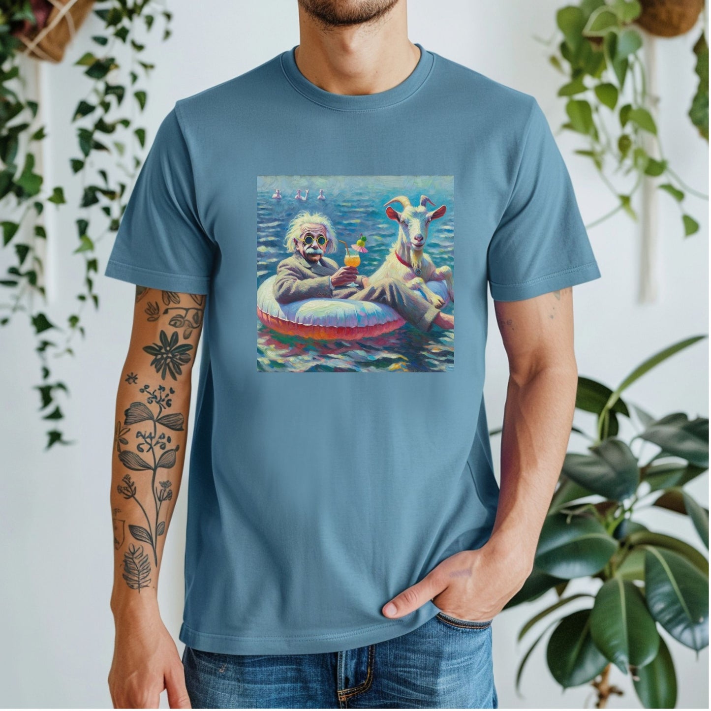 Formal Floatin Einstein T-shirt