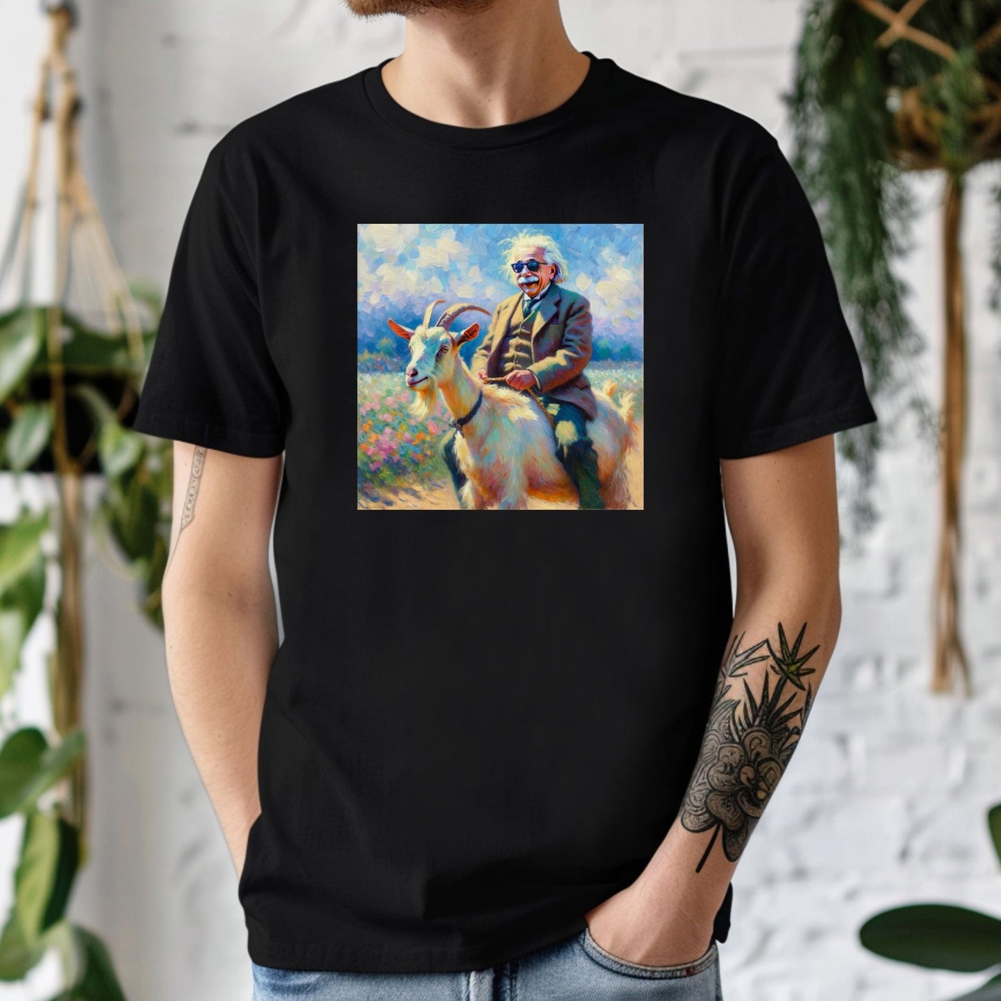 Formal Einstein & His Steed T-shirt