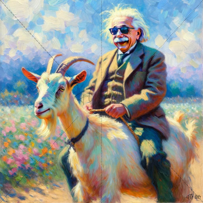 Formal Einstein & His Steed Tote