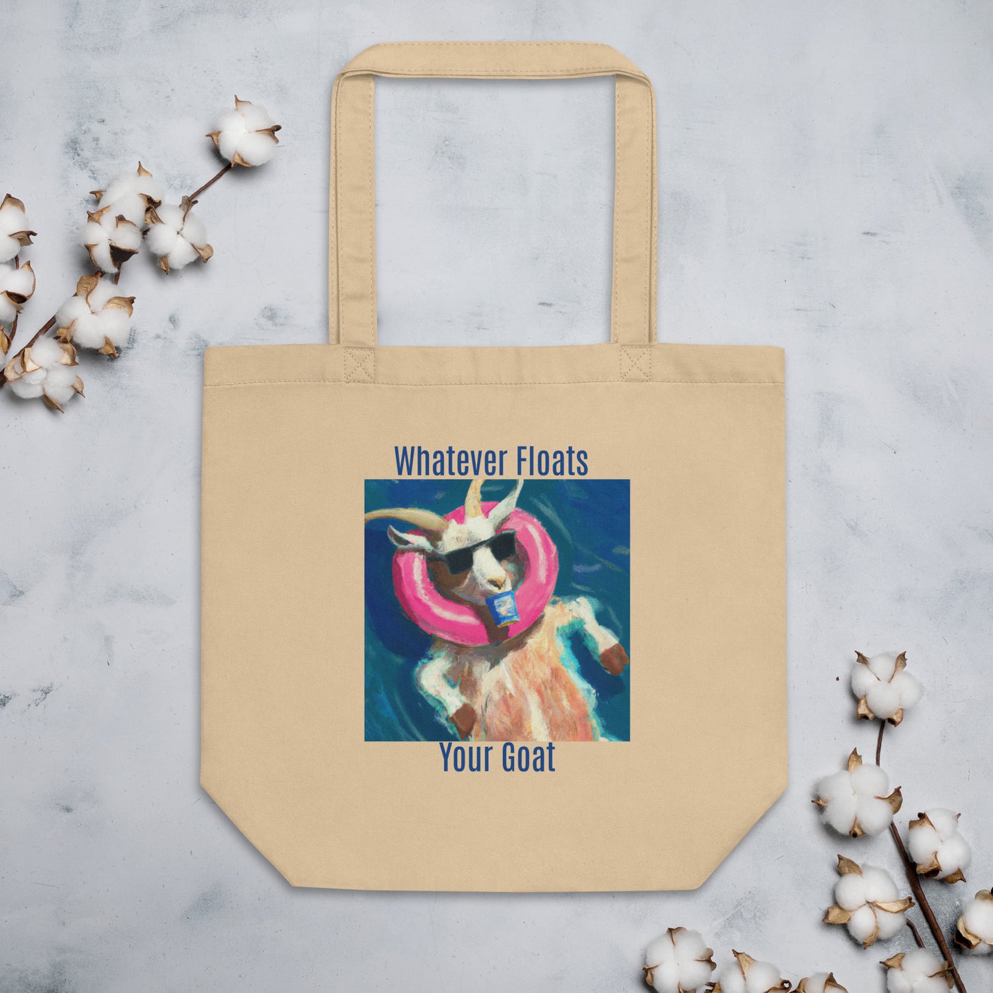 OG Floatin Goat Tote Bag
