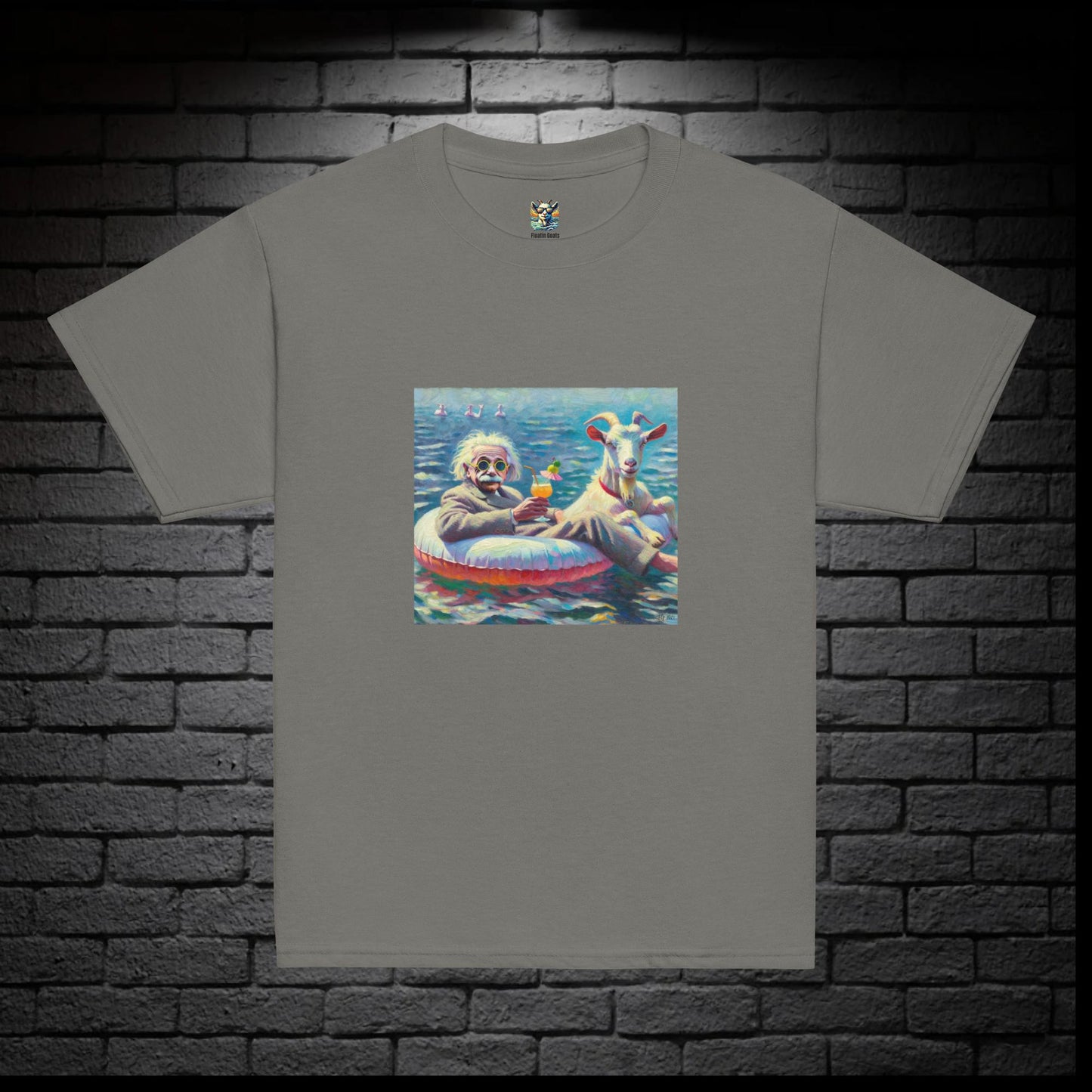 Formal Floatin Einstein Kids T-shirt