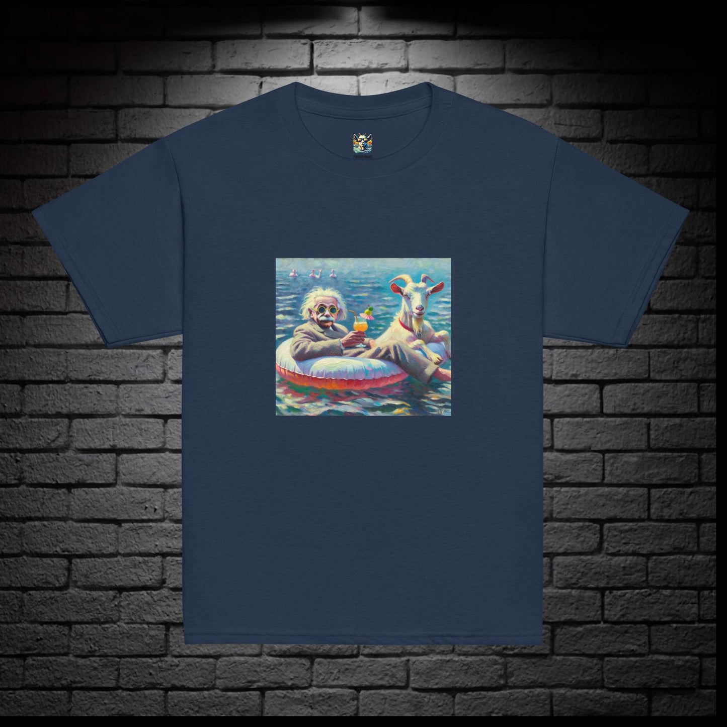 Formal Floatin Einstein Kids T-shirt