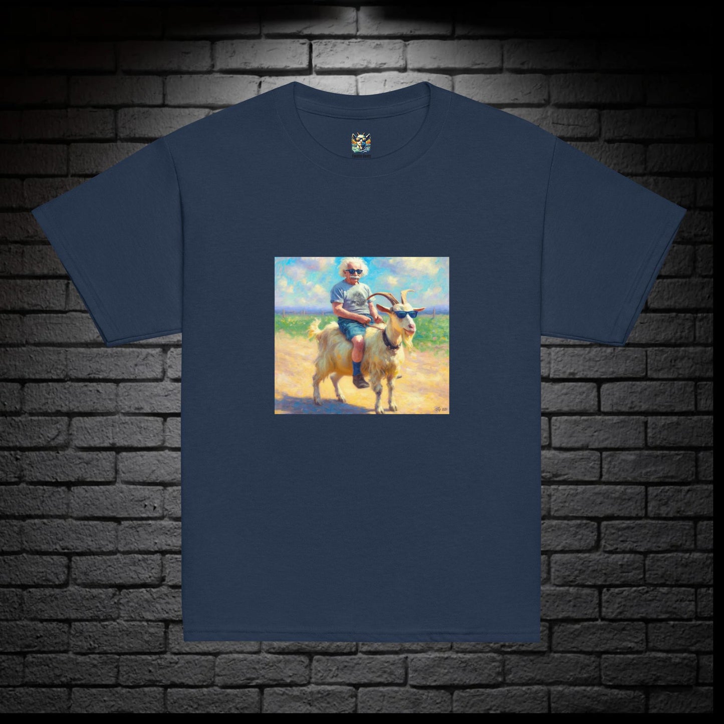 Einstein & His Steed Kids T-shirt
