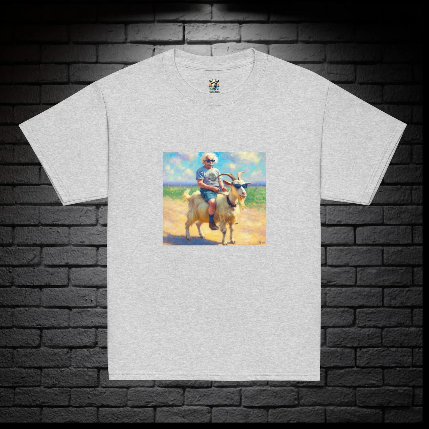 Einstein & His Steed Kids T-shirt
